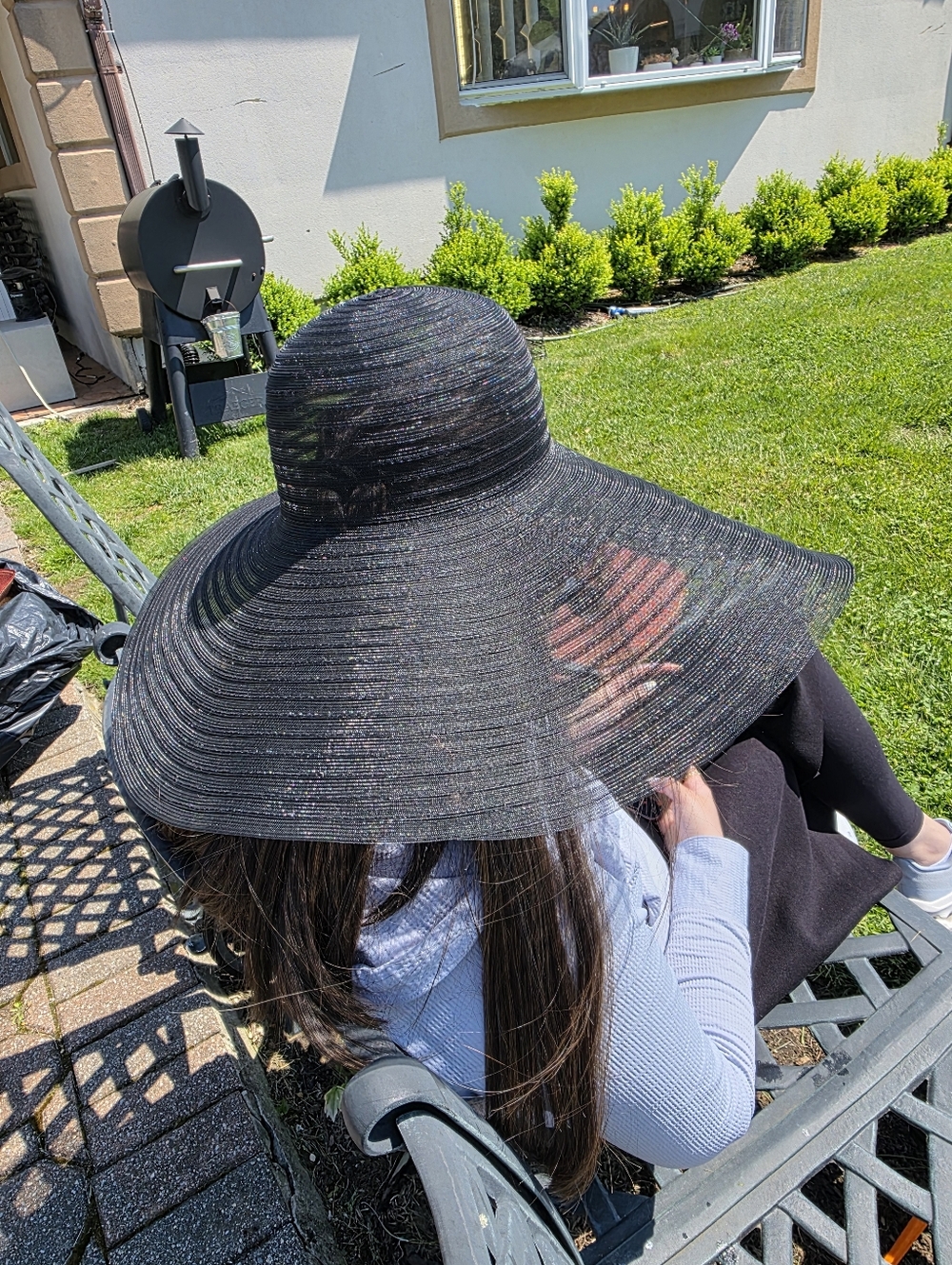 Lola Hats Wide Brim Sun Hat for Women - Black
